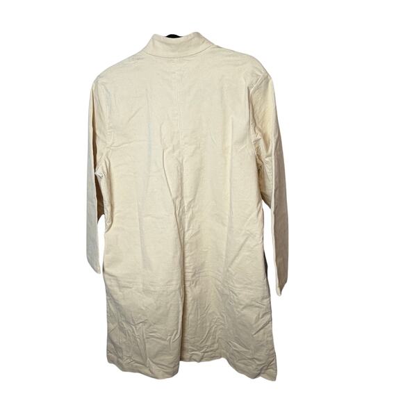 NWT Tuckernuck XL Winter White Corduroy Dress Old Money Quiet Luxury Minimalist - Picture 4 of 9